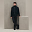 Gerade geschnittener Blouson mit Lederdetail, Ansicht: Getragene Ansicht, worn, Ansicht 3 von 7