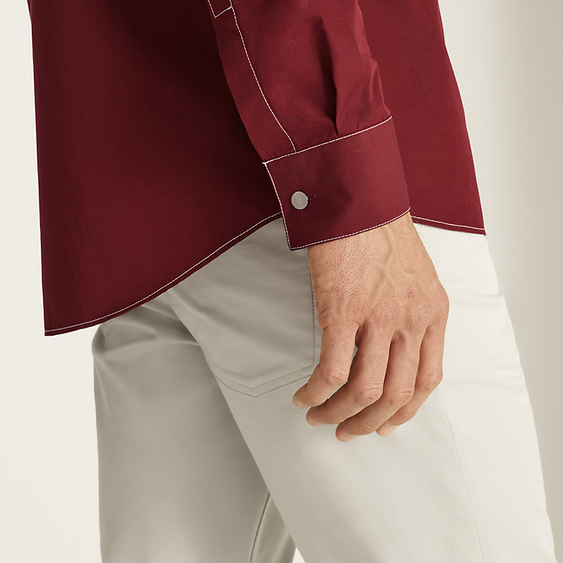 Gerade geschnittenes Hemd