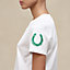 Gerade geschnittenes T-Shirt mit Kartuschendetail, Ansicht: Getragene Ansicht, worn, Ansicht 4 von 4