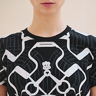 Gerade geschnittenes T-Shirt mit  