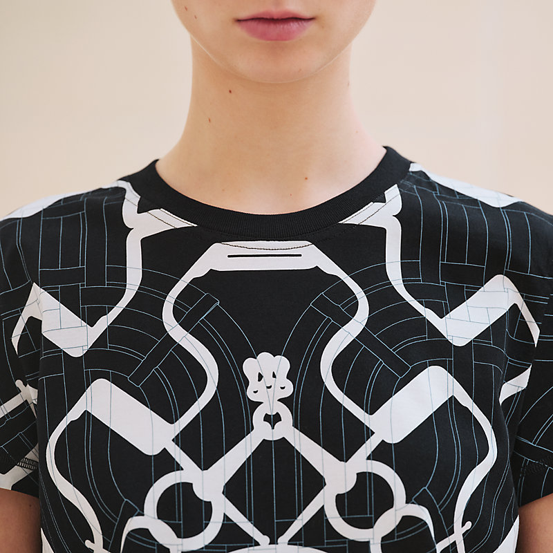 Gerade geschnittenes T-Shirt mit  