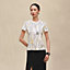 Gerade geschnittenes T-Shirt mit "Palefroi Remix"-Print, Ansicht: Getragene Ansicht, worn, Ansicht 4 von 5