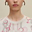 Gerade geschnittenes T-Shirt mit "Palefroi Remix"-Print, Ansicht: Getragene Ansicht, worn, Ansicht 5 von 5