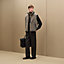 Gilet à capuche réversible, Vue: Vue portée, worn, vue 1 sur 8