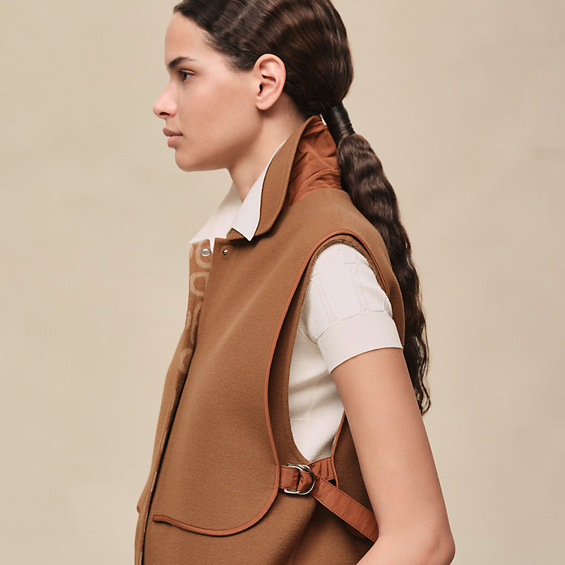 Gilet court motif «&nbsp;Chaîne d'Ancre&nbsp;»