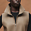Gilet long ceinturé, Vue: Vue portée, worn, vue 8 sur 8