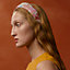 Gina Bloom headband, View: Worn, worn, view 3 of 3