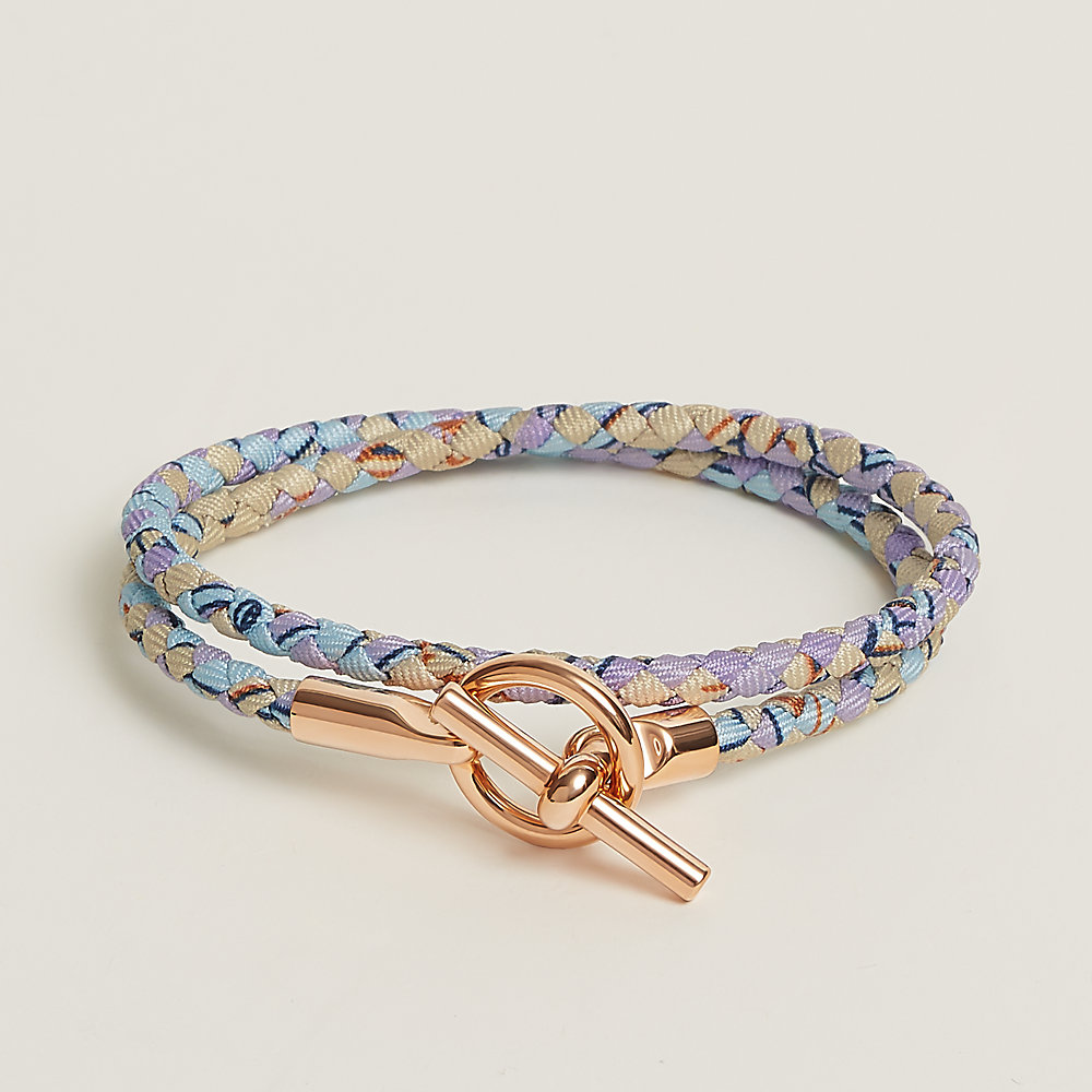 [HERMES]*Glenan Double Tour*グレナン ダブル ローズゴールド Glenan Double Tour bracelet | Hermès Mainland China