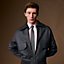 Glenan Zig Zag tie, View: Worn, worn, view 2 of 2