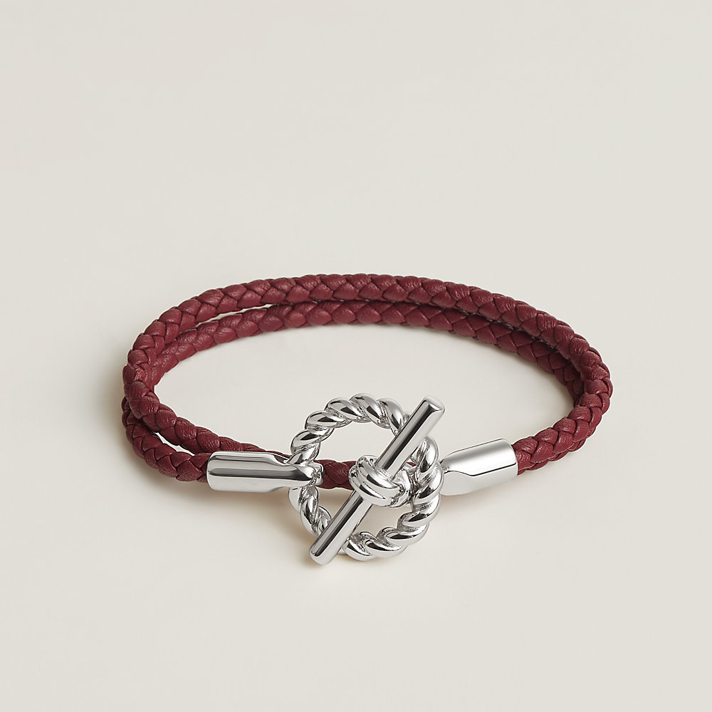 Glenan Godronne Double Tour bracelet | Hermès USA