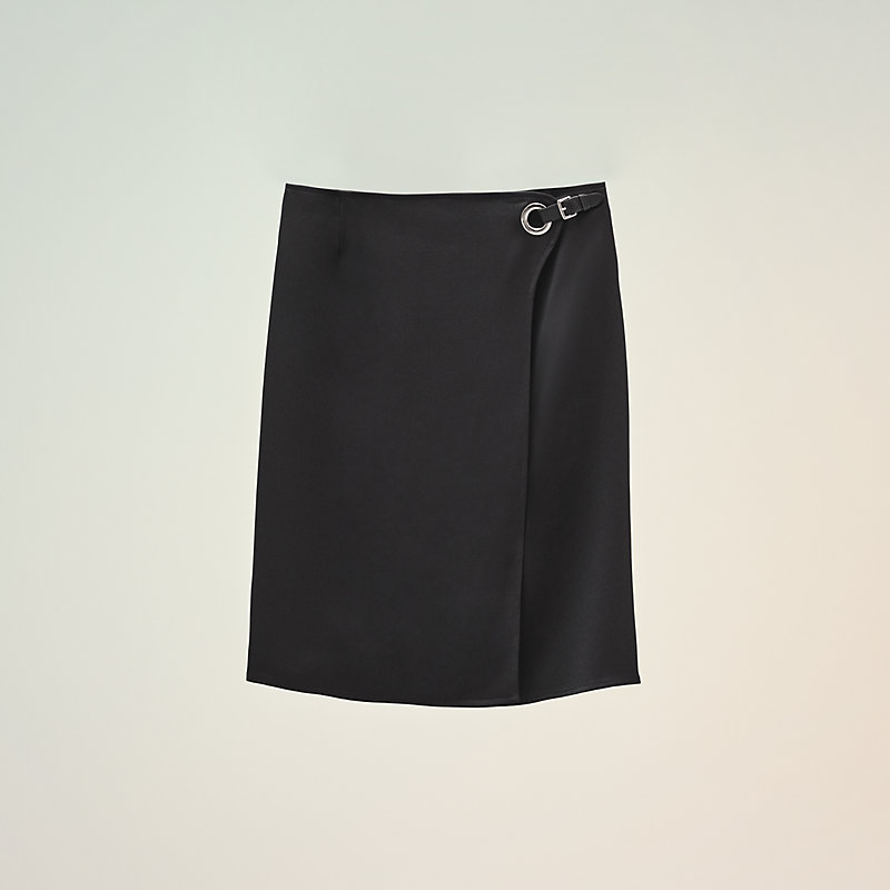 Gonna a portafoglio dettaglio in pelle | Hermès Italia
