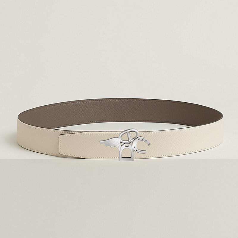 Good Luck belt buckle & Reversible leather strap 38 mm