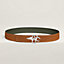 View: , Good Luck belt buckle & Reversible leather strap 38 mm