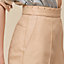 Grained goatskin shorts, View: Worn, worn, view 5 of 5