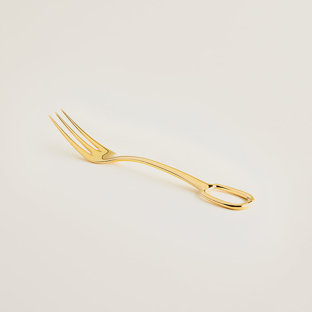 Grand Attelage dessert fork | Hermès USA