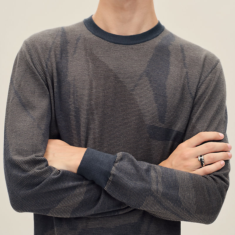 "Grand large" crewneck sweater