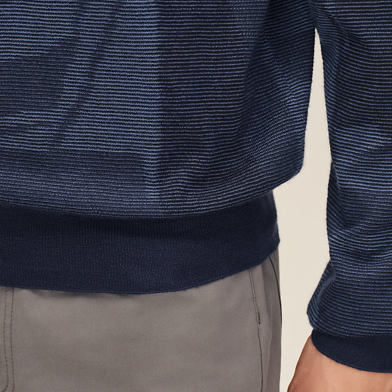 "Grand large" crewneck sweater