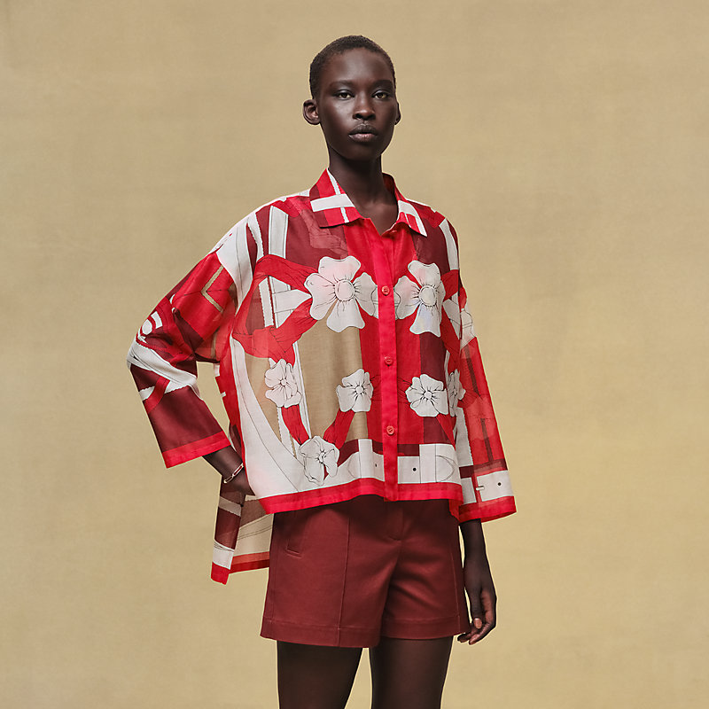 HERMES　サマーシャツ Grand Manege