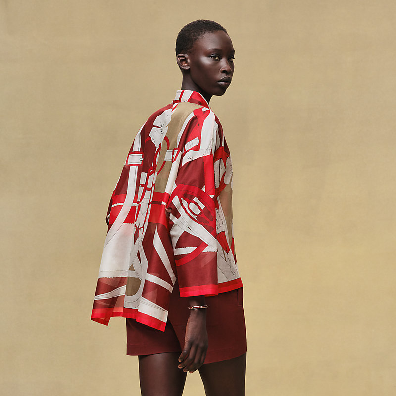 HERMES　サマーシャツ Grand Manege