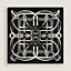 Grand Manege fringed scarf 80, View: Flat, flat, view 1 of 2