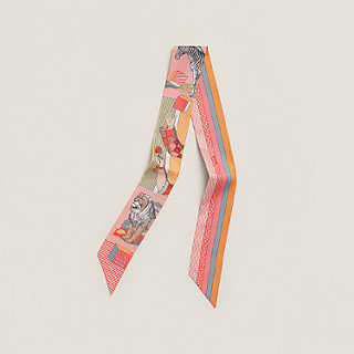 未使用品】エルメス GRAND THEATRE NOUVEAU ツイリー 063761S スカーフ  