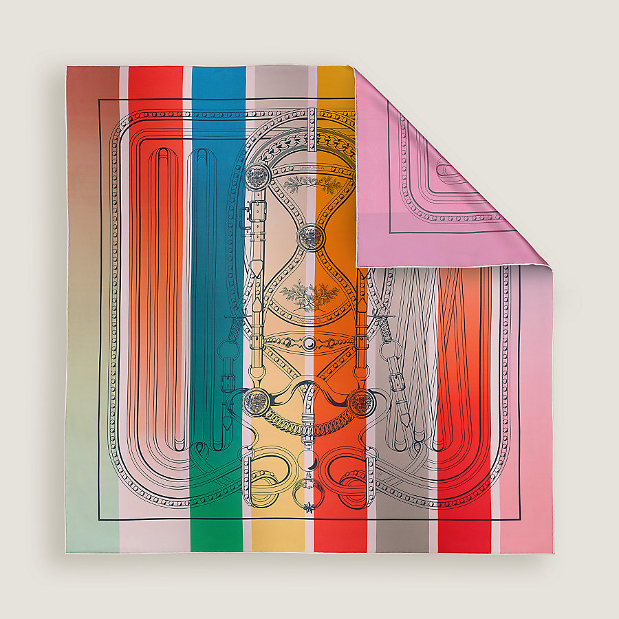 Grand Tralala double face scarf 90 | Hermès USA