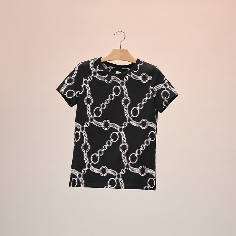 Micro print t-shirt | Hermès Singapore