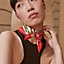 Grand Tralala scarf 45, View: Worn, worn, view 2 of 3