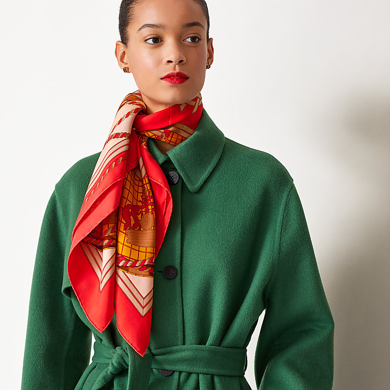 Grande Tenue wash scarf 90