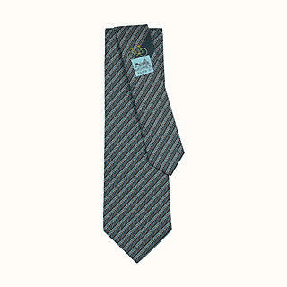 hermes green tie