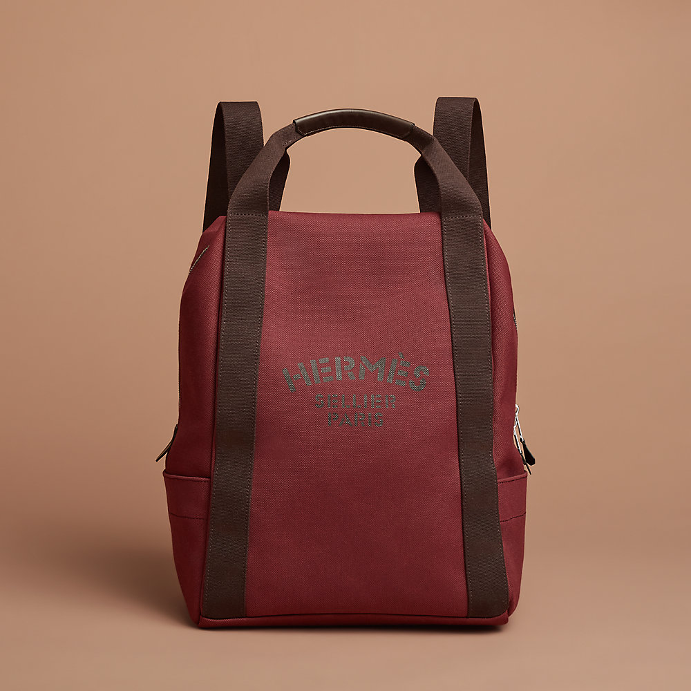 （HERMES）Groom school backpack Hermes Grooming backpack !! - YouTube