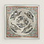 Guepards Bandana double face scarf 90, View: Back, back, view 5 of 6