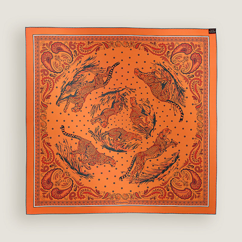 Guepards Bandana double face scarf 90