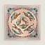 Guepards Bandana double face scarf 90, View: Flat, flat, view 4 of 6