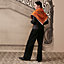 Guepards Bandana double face scarf 90, View: Worn, worn, view 3 of 6