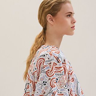 オシャレ♪【HERMES】Guepards et Palmettesビーチショーツ Guepards et Palmettes