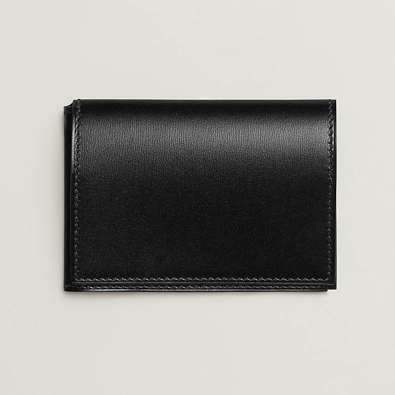 HERMES メモパッド　黒 レザー HERMES メモパッド 黒 レザー 美品】エルメス メモパッド ボックス