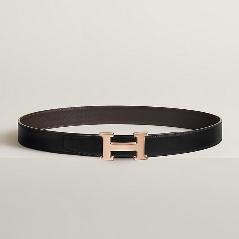 Gürtelschließe H & Wendbarer Gürtelriemen 32 mm