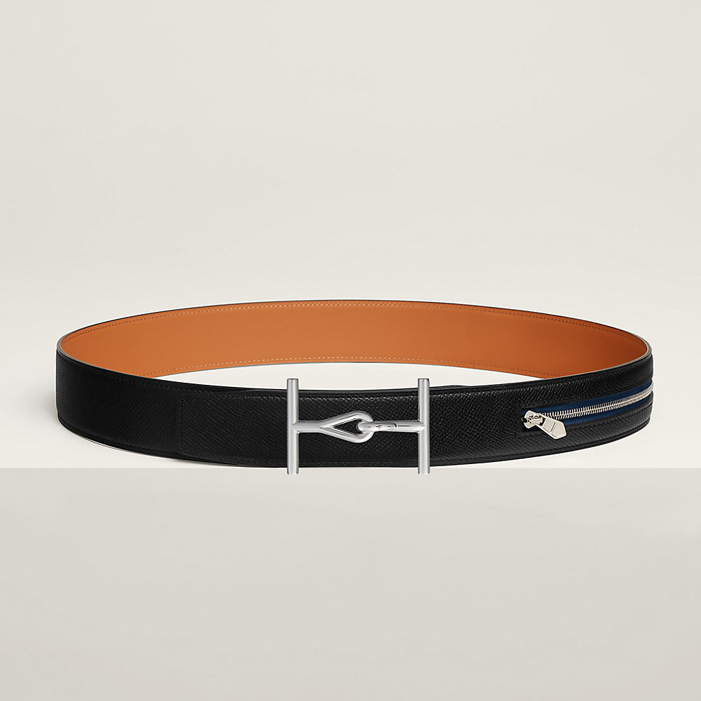 Gürtelschließe Jumbo & Lederriemen Cache-Tout 38 mm | Hermès 