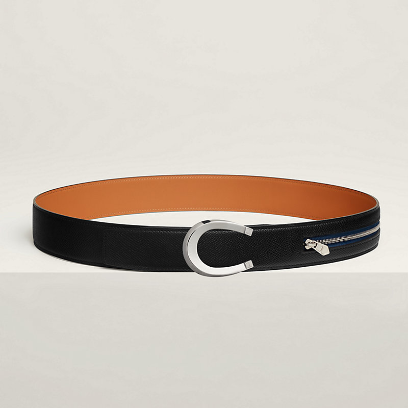 Gürtelschließe Luck & Lederriemen Cache-Tout 38 mm | Hermès  