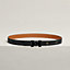 Gürtelschließe Mini Constance So Black & Wendbarer Lederriemen Hermès sur Mer 24&nbsp;mm, Ansicht: , Ansicht 1 von 2