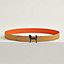 Gürtelschließe Panache Zébré & Wendbarer Lederriemen 32&nbsp;mm, Ansicht: , Ansicht 2 von 3