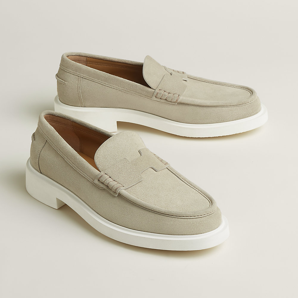 Guillaume loafer - Beige | Hermès Thailand
