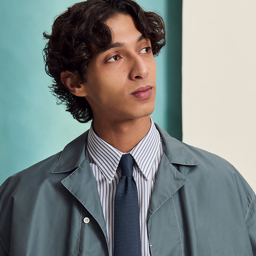 H織りタイ 7 cm 《ファソネ H》 | Hermès - エルメス-公式サイト - 小物 