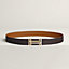 H au Carre belt buckle & Reversible leather strap 32&nbsp;mm, View: , view 1 of 3