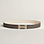 H au Carre belt buckle & Reversible leather strap 32&nbsp;mm, View: , view 1 of 3