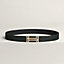 H au Carre belt buckle & Reversible leather strap 32&nbsp;mm, View: , view 1 of 3