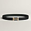 H au Carre belt buckle & Reversible leather strap 32&nbsp;mm, View: , view 2 of 3
