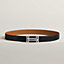 H au Carre belt buckle & Reversible leather strap 32&nbsp;mm, View: , view 1 of 3