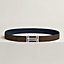H au Carre belt buckle & Reversible leather strap 32&nbsp;mm, View: , view 2 of 3